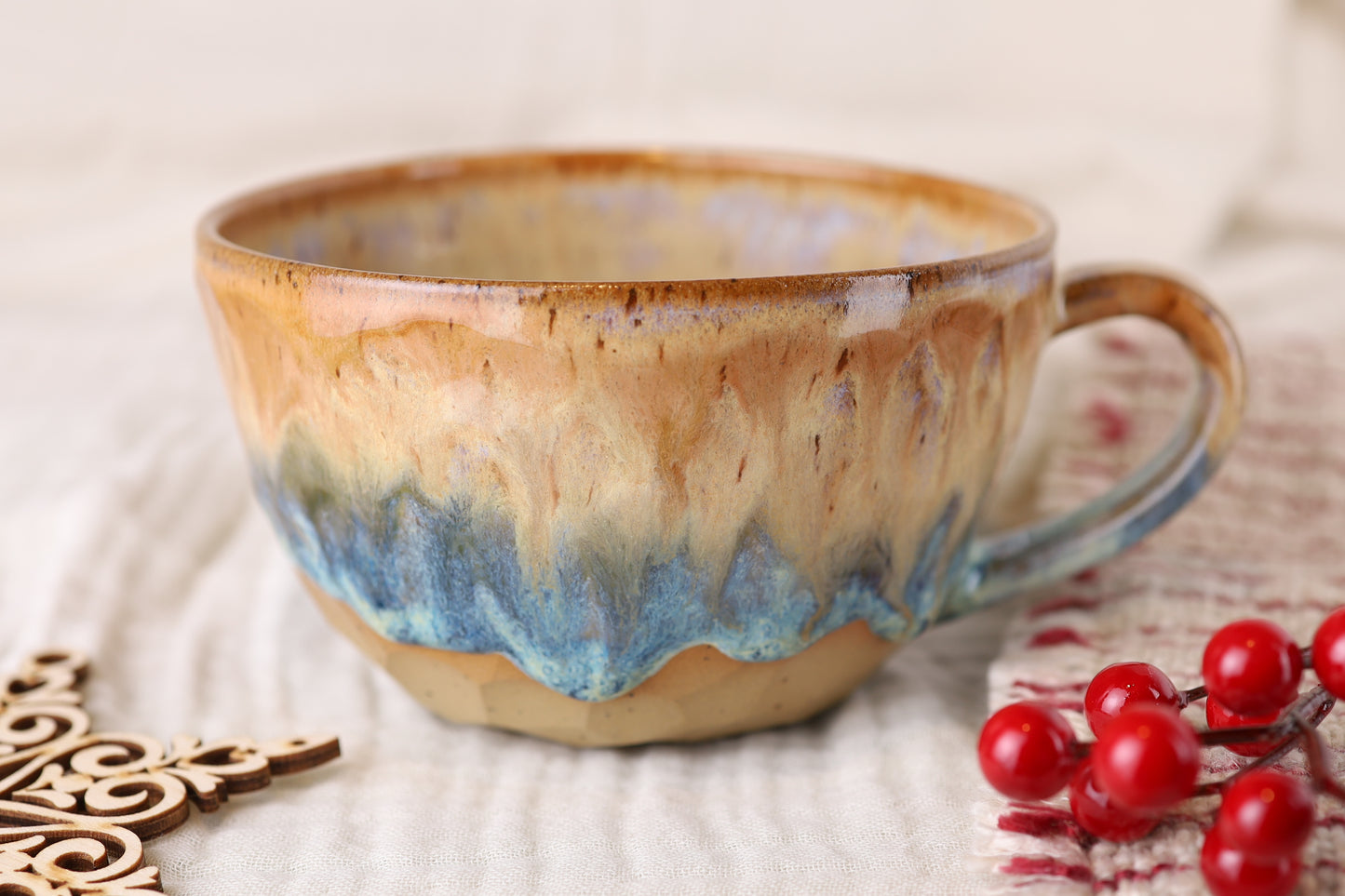 Cappuccinotasse Sunset Shore, 350 ml