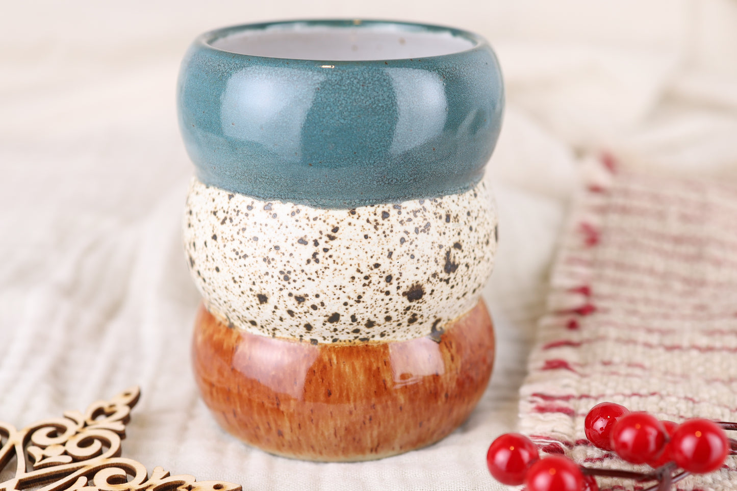 Wellenbecher Glaze Parade, 330 ml