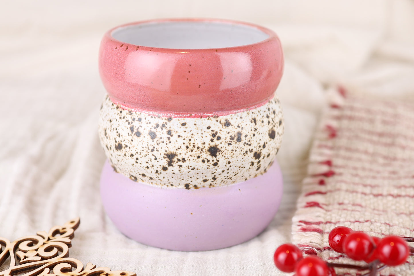 Wellenbecher Glaze Parade, 330 ml