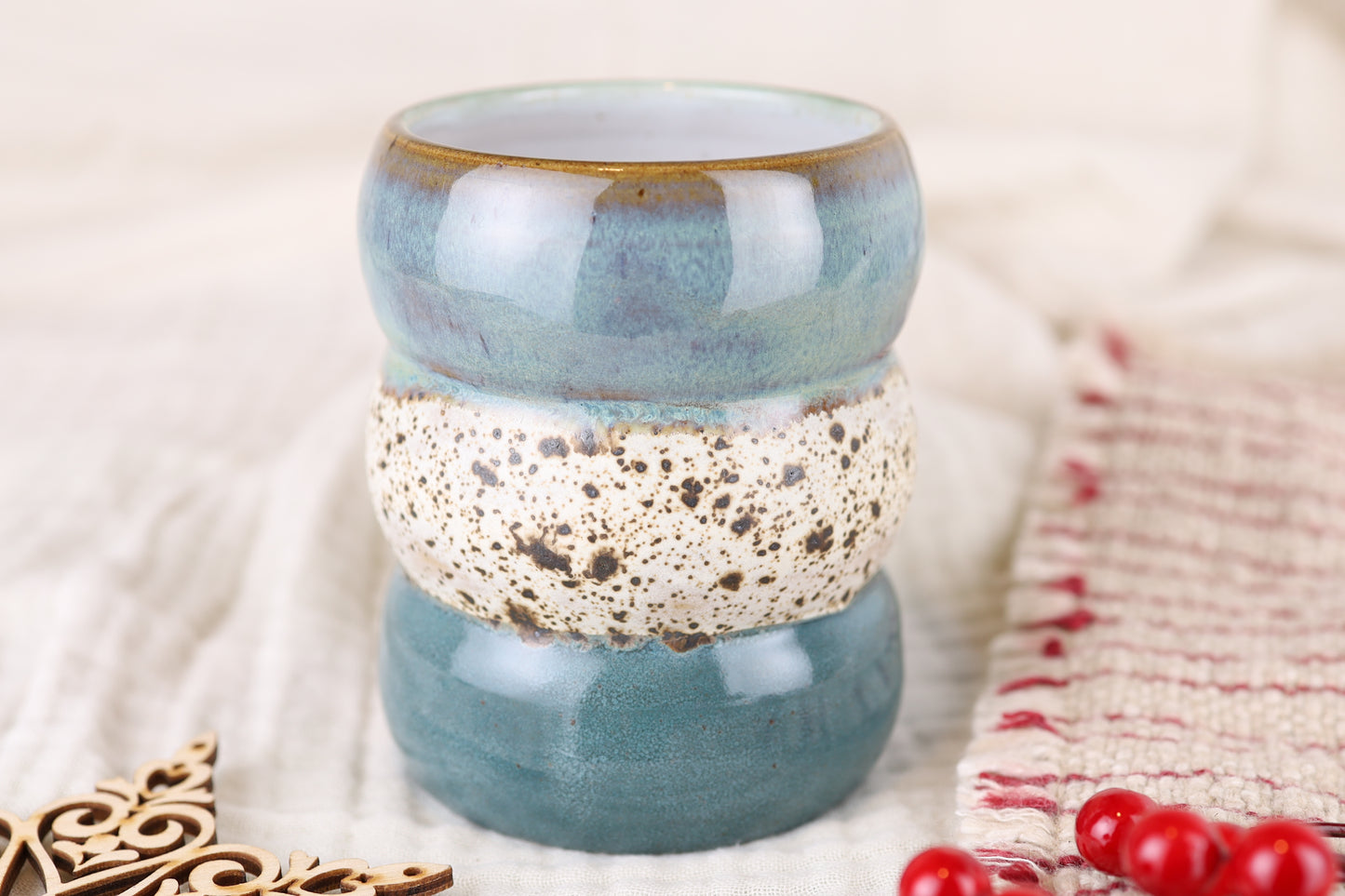 Wellenbecher Glaze Parade, 330 ml