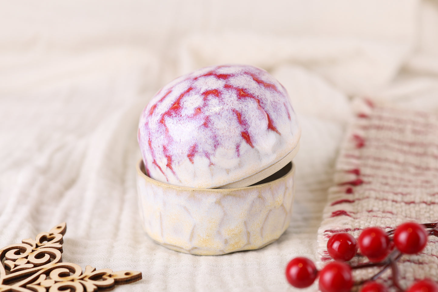 Schale mit Deckel Wild Romance