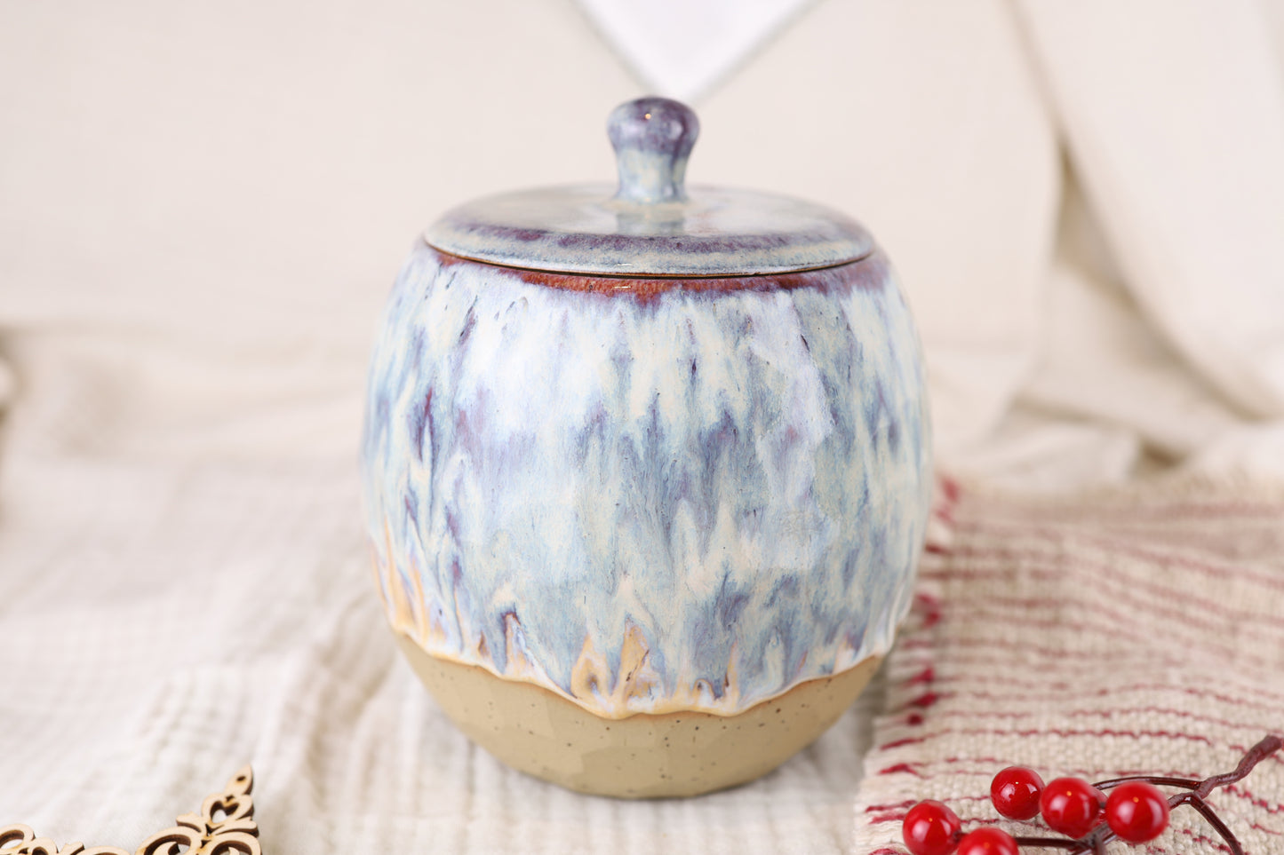 Topf mit Deckel Moonlit Lilac