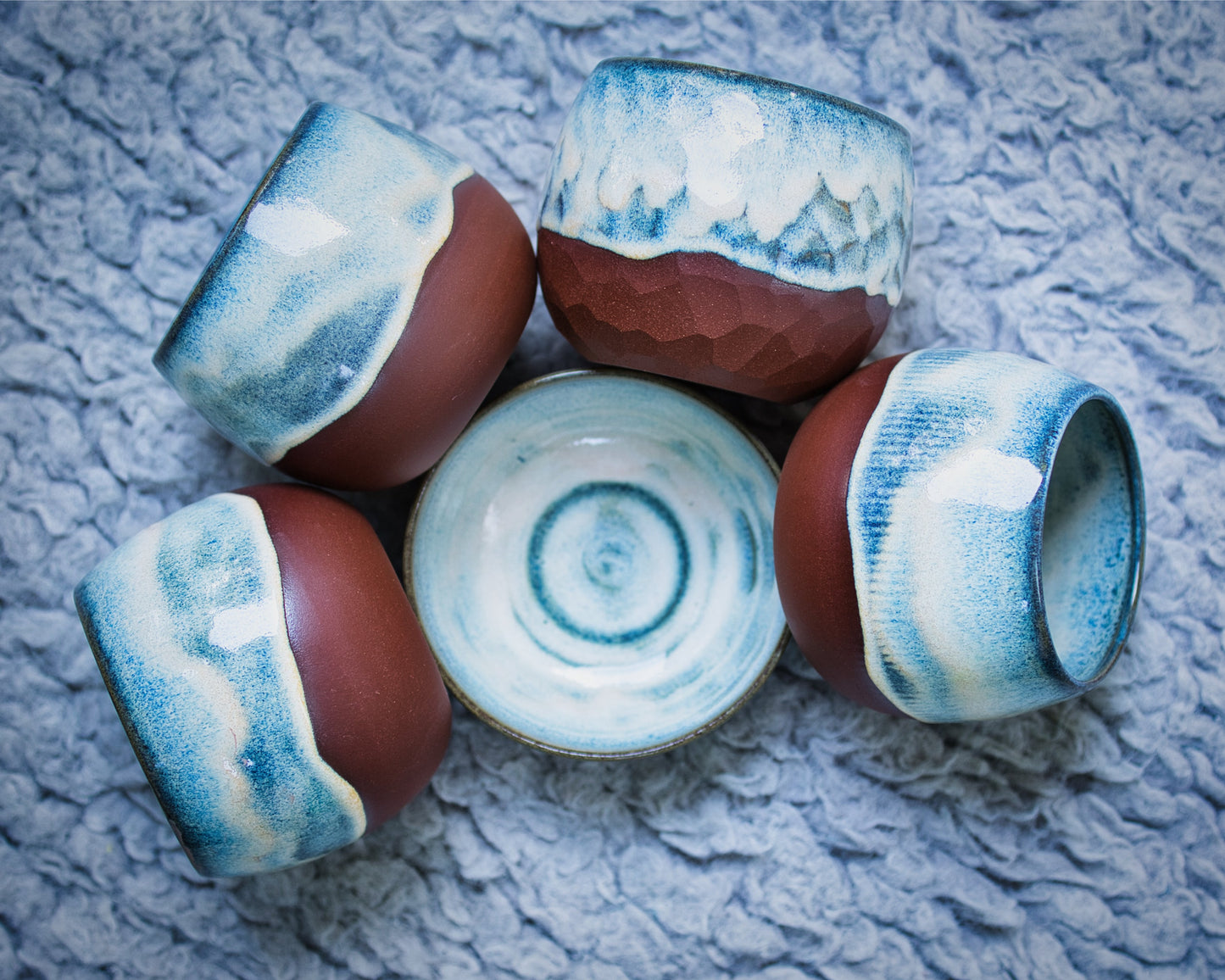 Snackschale Terracotta Snowfall