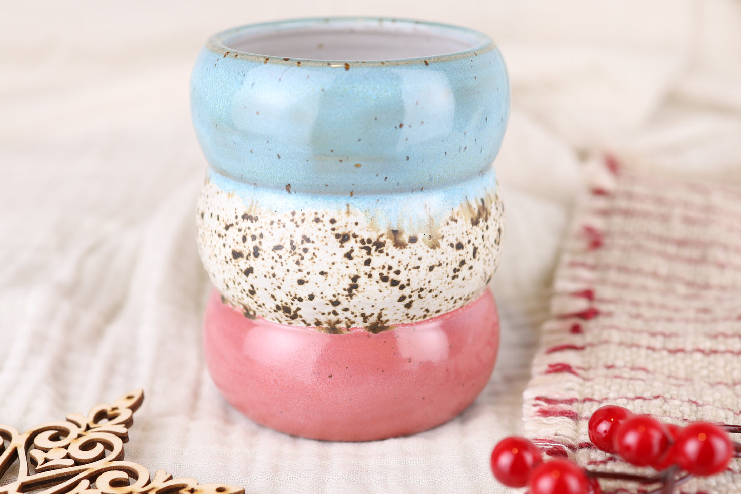 Wellenbecher Glaze Parade, 330 ml