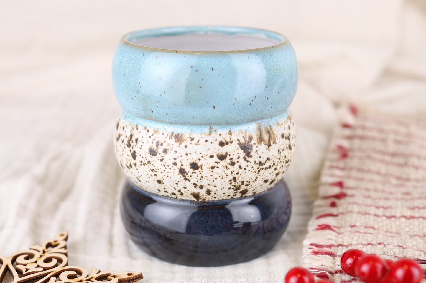 Wellenbecher Glaze Parade, 330 ml