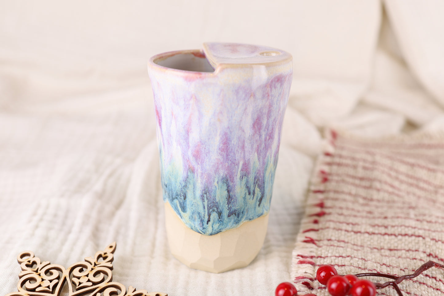 To-Go Becher Orchid Lagoon, 370 ml