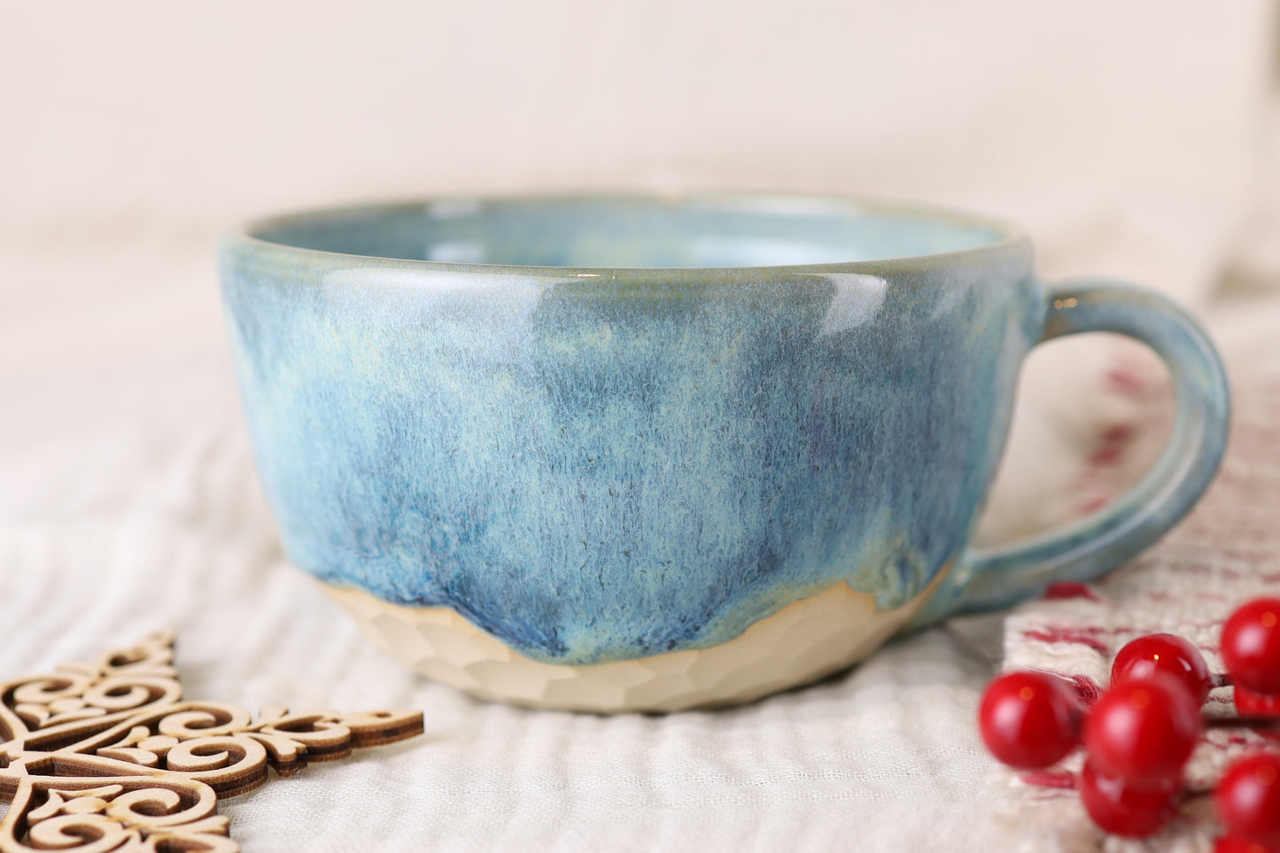 Cappuccinotasse Crystal Waves, 350 ml