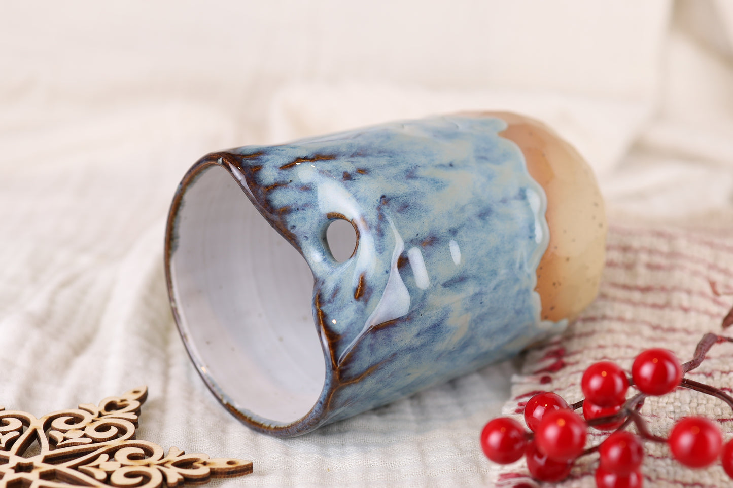 Smoothiebecher Denim Light, 300 ml