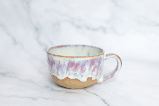 Cappuccinotasse Violet Cream, 250 ml