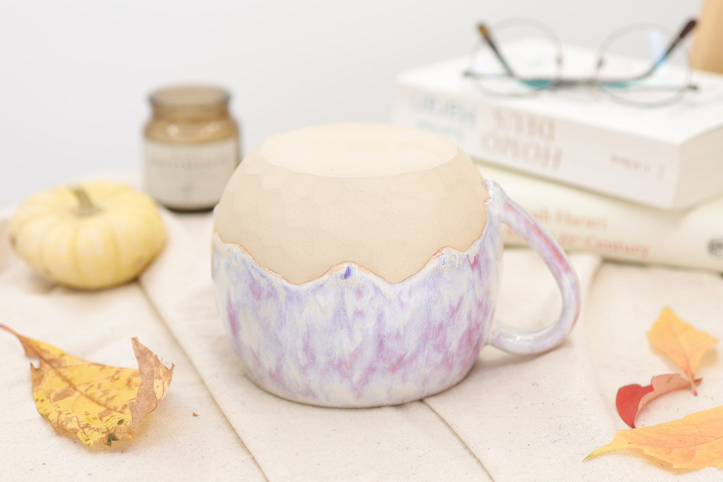 Teebecher Violet Cream, 500 ml