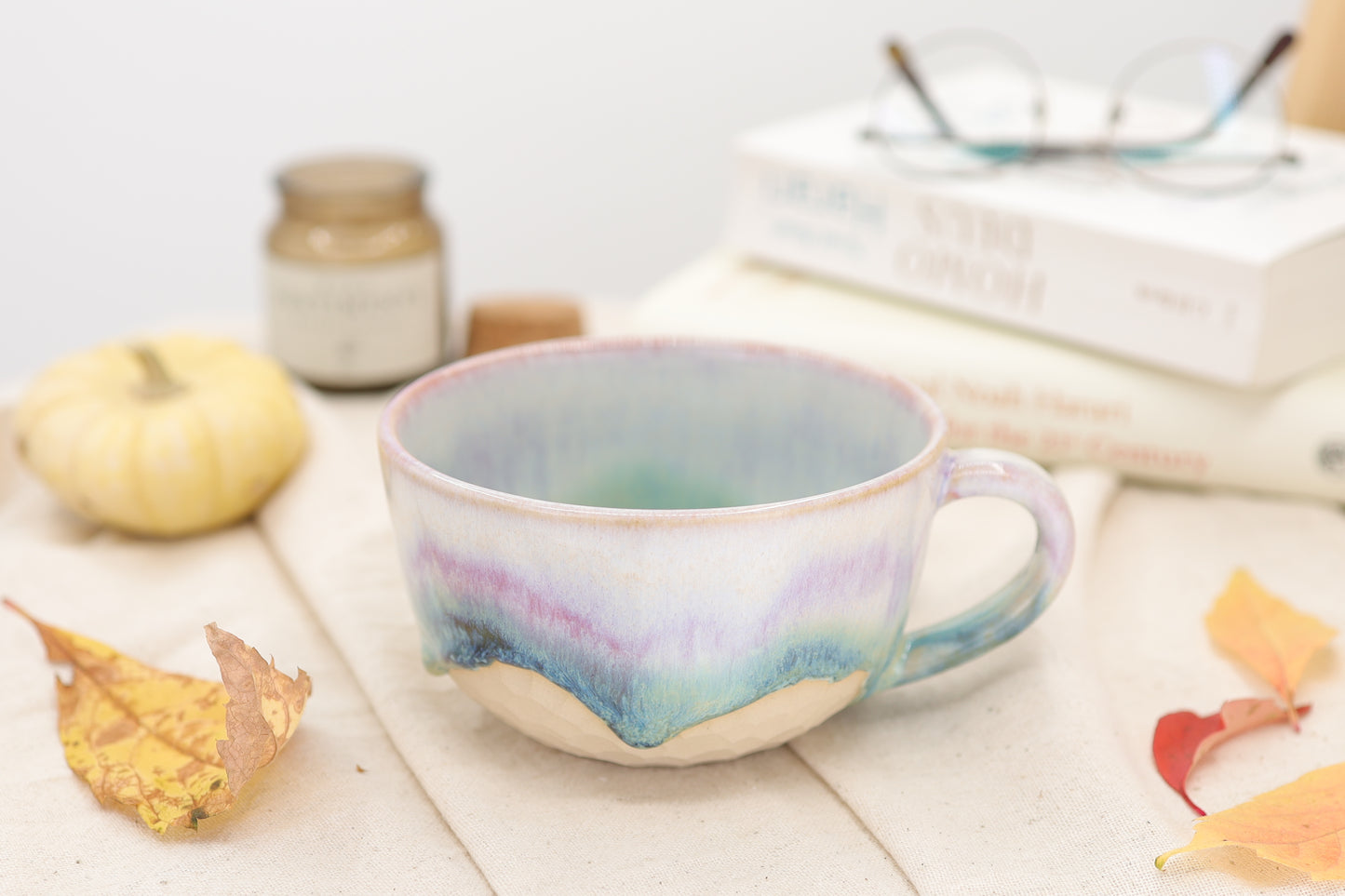 Cappuccinotasse Orchid Lagoon, 350 ml