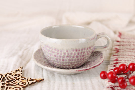 Tasse mit Untersetzer Limited Ed