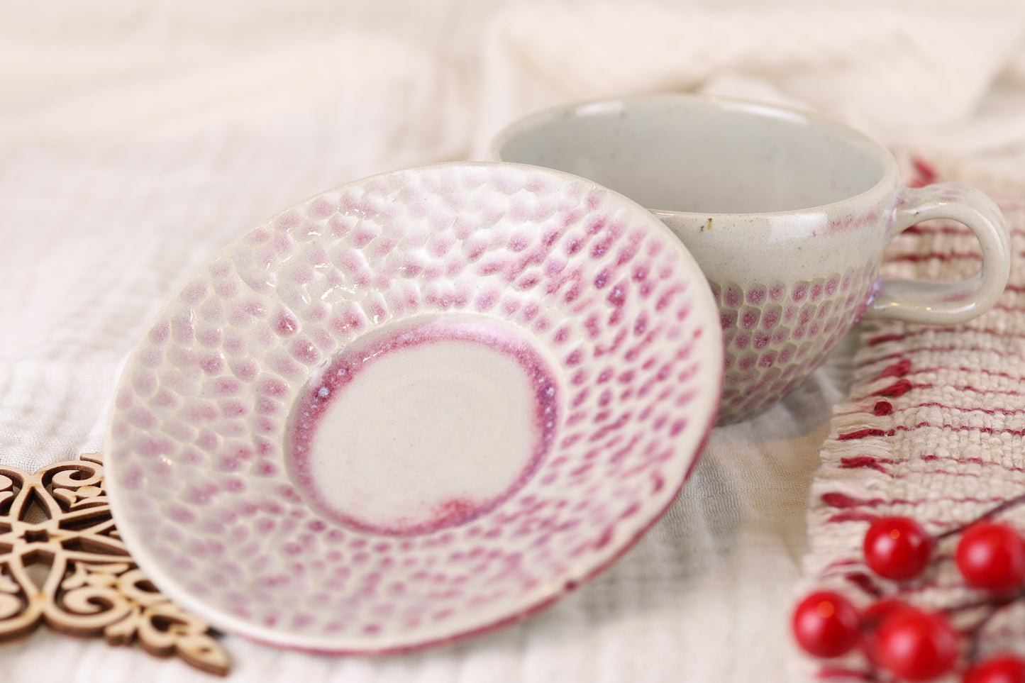 Tasse mit Untersetzer Limited Ed