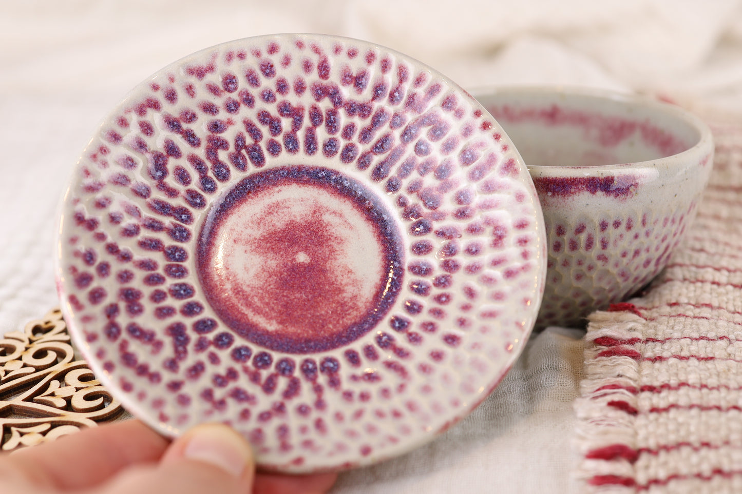 Tasse mit Untersetzer Limited Ed