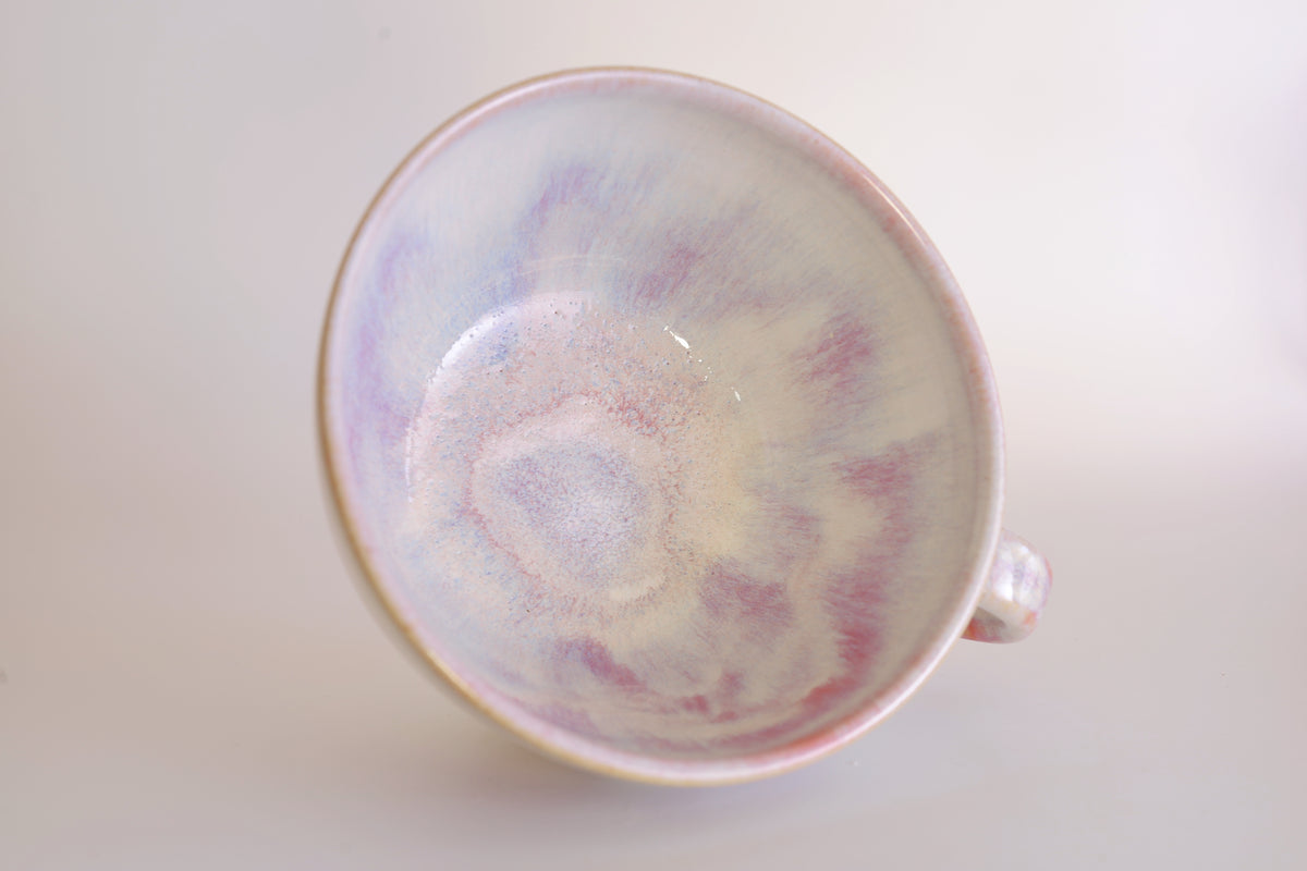 Cappuccinotasse Violet Cream, 350 ml